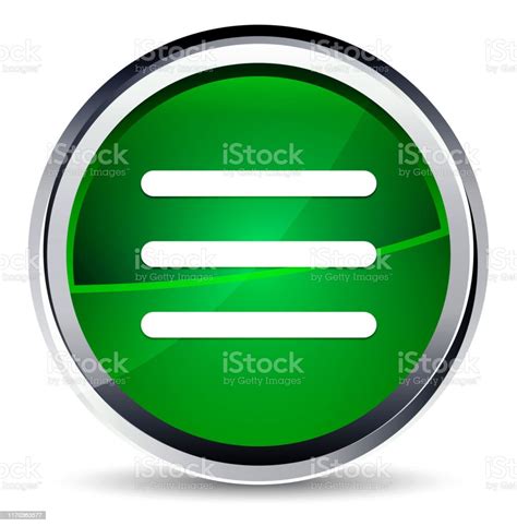 menu bar icon with aqua background, Hamburger menu bar icon aqua green round button stock illustration