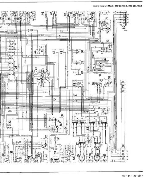 mercedes benz 280se wiring diagram 