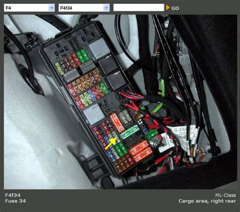 mercedes benz ml320 fuse diagram 