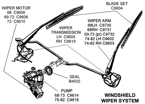 mercedes benz windshield wiper motor wiring diagram 