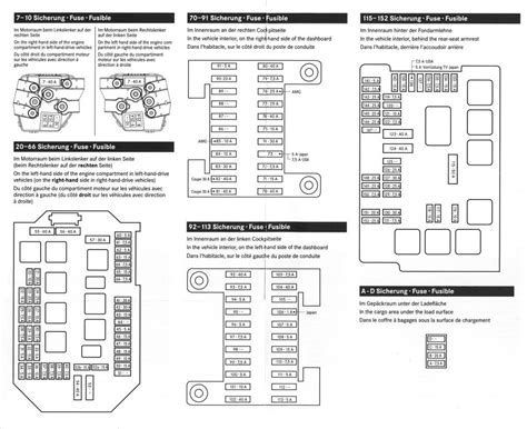 mercedes cl65 fuse diagram 