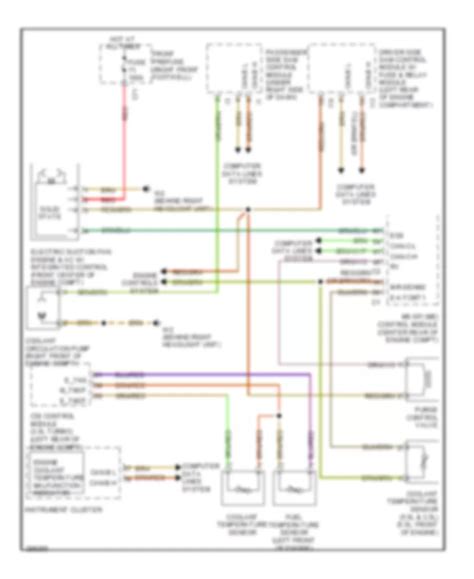 mercedes cooling fan wiring diagram 