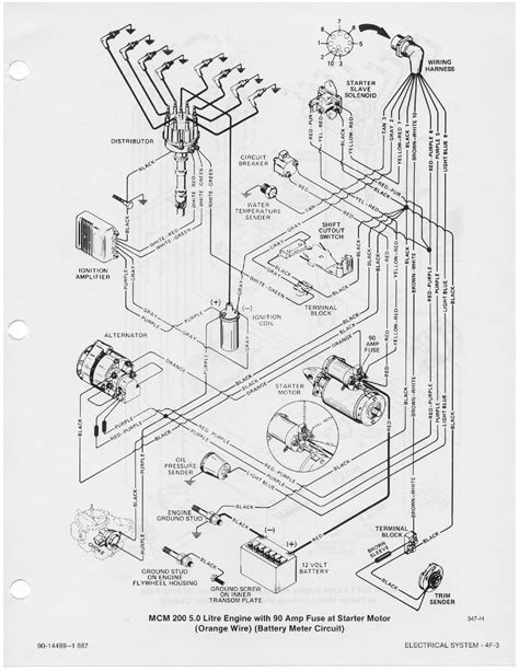 mercruiser engine wiring diagram 4 3 v6 1996 