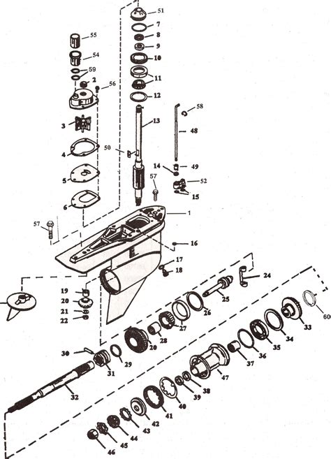 mercruiser pump diagram 