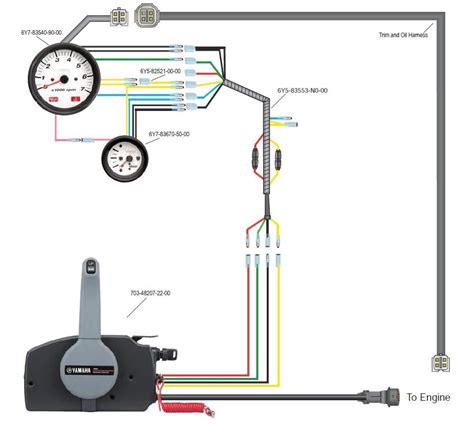 mercury trim gauge wiring 