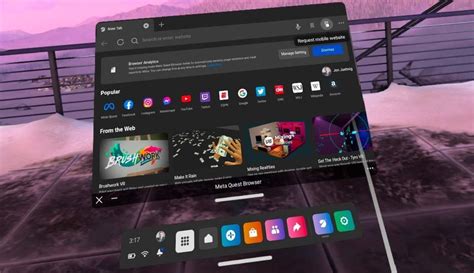 meta quest web browser, How to get started with meta's quest browser