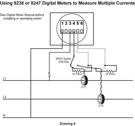 meter wiring diagrams for ct rated meters 