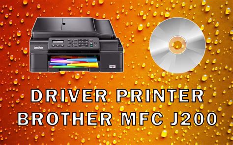 mfc j200 brother driver, Brother mfc-j200 colour multi-function inkjet printer