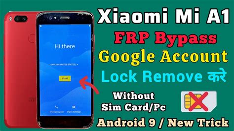 mi a1 frp bypass tool, Mi a1 frp bypass
