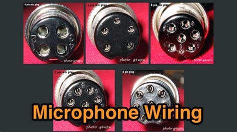 mic wire wiring 
