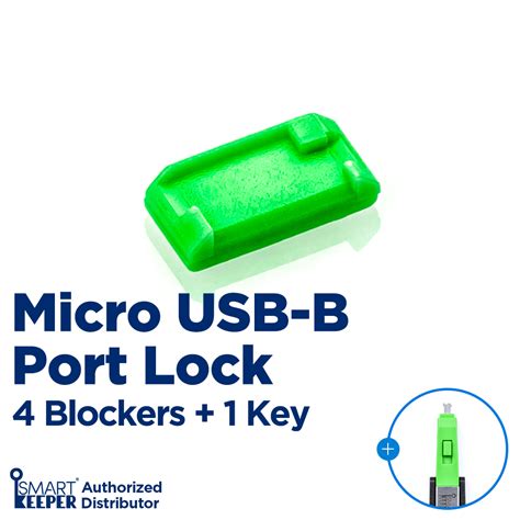 micro usb port lock, Smart keeper micro usb-b port lock