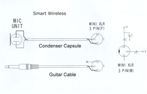 microphone plug wiring schematic 3 
