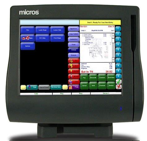 micros pos hardware, Micros workstation 4. Micros pos terminal workstation ws4 system windows ce series beaglehardware printers service terminals repair printer ws6 point sale touchscreen lx