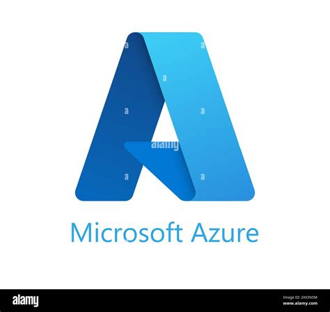 microsoft azure logo with background, Microsoft azure logo in front of connected dots in the colors of the