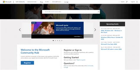 microsoft community hub, 