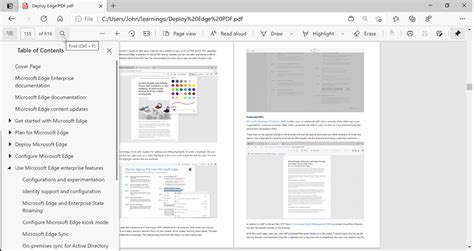 microsoft edge pdf reader free download, Microsoft details roadmap for pdf reader in microsoft edge; what's new