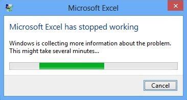 microsoft excel has stopped working 2013, Top 5 solutions to “microsoft excel has stopped working”