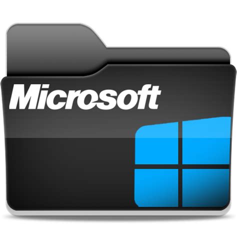 microsoft folder app icon, Microsoft folder