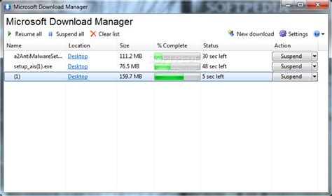 microsoft internet download manager, How to download with microsoft download manager