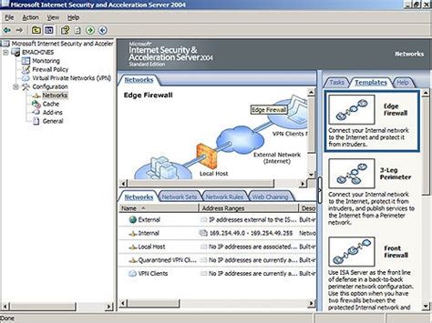 microsoft internet security and acceleration server, Microsoft internet security and acceleration isa server 2004