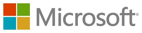 microsoft logo background vertical, Microsoft, rotated logo, white background stock photo