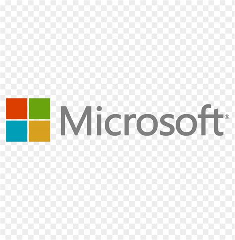 microsoft logo clear background, Microsoft logo clear background