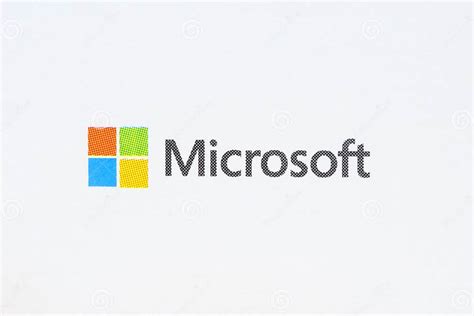 microsoft logo white background jpeg, Microsoft, logo, white background stock photo