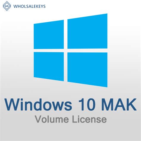 microsoft mak windows 10, Microsoft windows 10 pro mak 1000 pc users license key