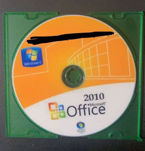 microsoft office 2010 cd, Microsoft office 2010 original cd / dvd
