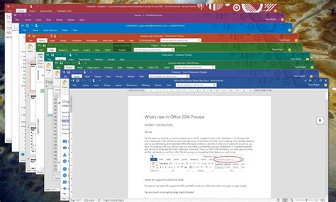 microsoft office 2016 update, Microsoft updates office 2016 preview with full dark theme