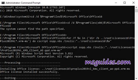 microsoft office 2019 activation using cmd, Kostenloser lizenzschlüssel für microsoft office 2016