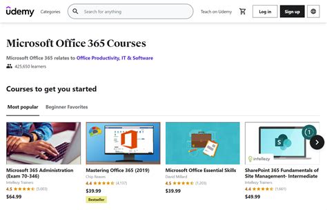 microsoft office 365 courses, The 5 best office 365 training programs in 2020