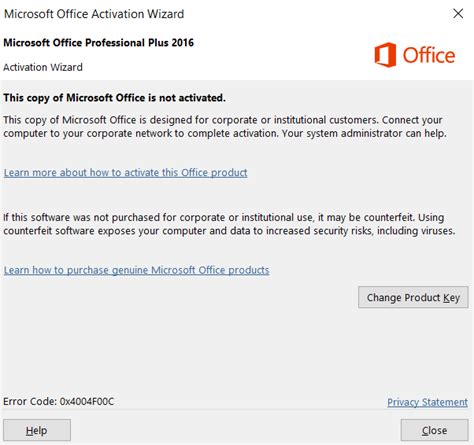 microsoft office activation error, Hướng dẫn cách sửa lỗi product activation failed office 2010, 2013