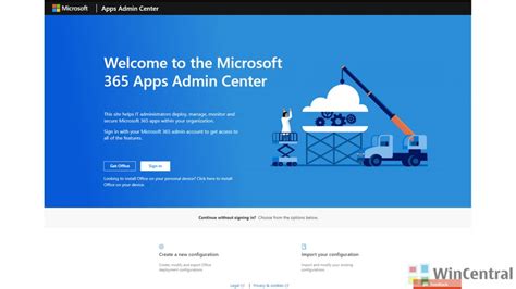 microsoft office apps admin center, Introducing the microsoft 365 admin center