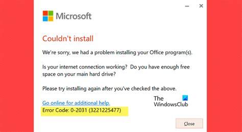 microsoft office error code 0-2031, How to fix microsoft office error code 30038 28 in windows 10