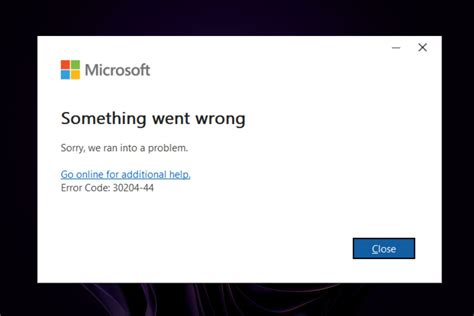 microsoft office error code 44, How to fix microsoft office error code 30038 28 in windows 10