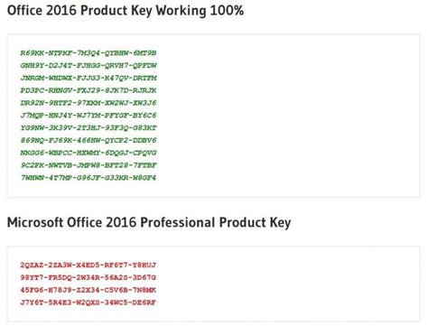 microsoft office pro 2016 activation code, Microsoft office activation key