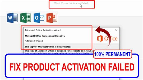 microsoft product activation failed solution, How to solve