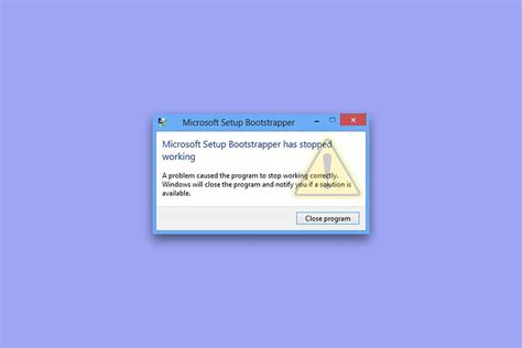 microsoft setup stopped working, How to fix microsoft setup bootstrapper has stopped working solution in