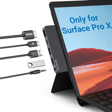 microsoft surface dock to usb c adapter, Microsoft's new surface dock 2, travel hub are all about usb-c. Hub dock port thunderbolt usbc weighs ounces xda hdmi ethernet announces apology vga cdw multiport