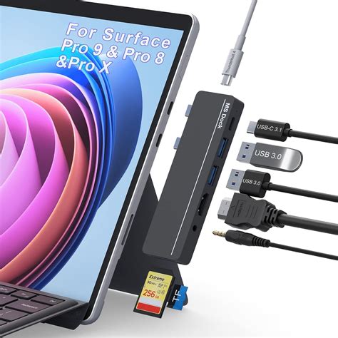 microsoft surface pro 9 hub, Satechi debuts dual usb-c hub for microsoft surface pro 9