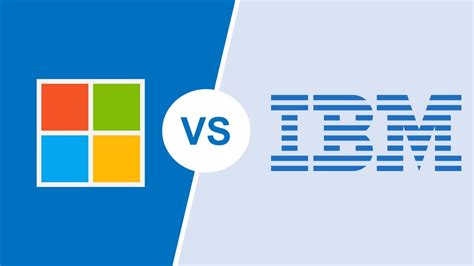 microsoft vs ibm enterprise, Microsoft vs ibm