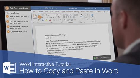 microsoft word copy and paste, Copy word paste microsoft step. How to copy and paste in microsoft word: 6 steps (with pictures)