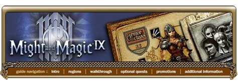 Might And Magic Ix Walkthrough