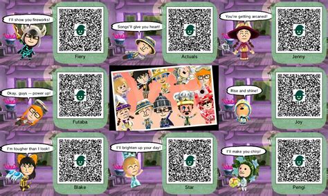 miitopia qr-codes vanilla, Miitopia qr code by kakashilover2221 on deviantart