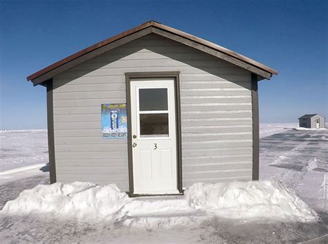 mille lacs lake ice house rentals