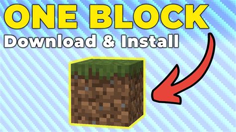 Minecraft One Block Walkthrough