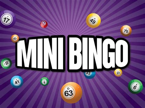 mini bingo