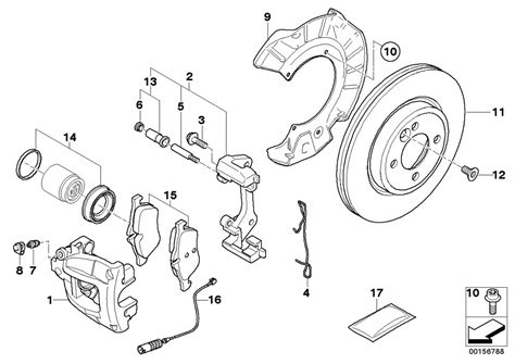 mini cooper brakes diagram 