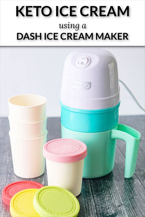 mini dash ice cream maker recipes